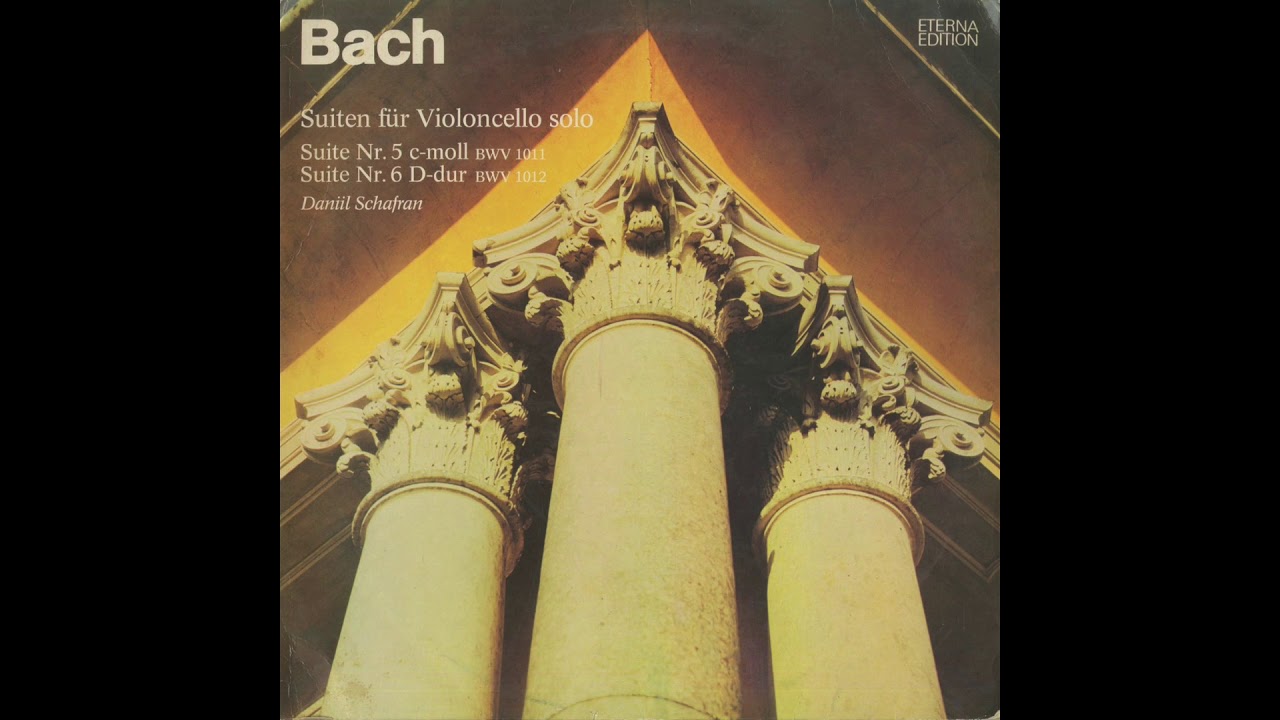 Silent Tone Record/バッハ：無伴奏チェロ組曲5番，6番/ダニール