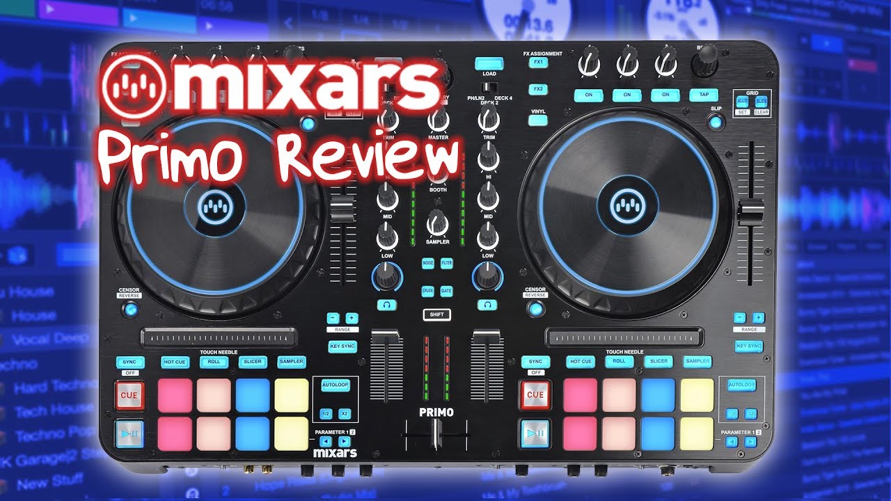 Mixars Primo Review - Solid midrange Serato DJ controller! - YouTube