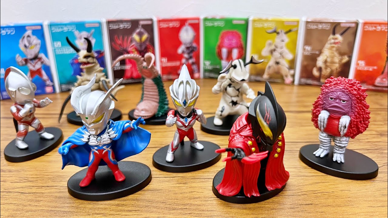 The cape is on!] Converge Motion Ultraman 10, all 8 types, review