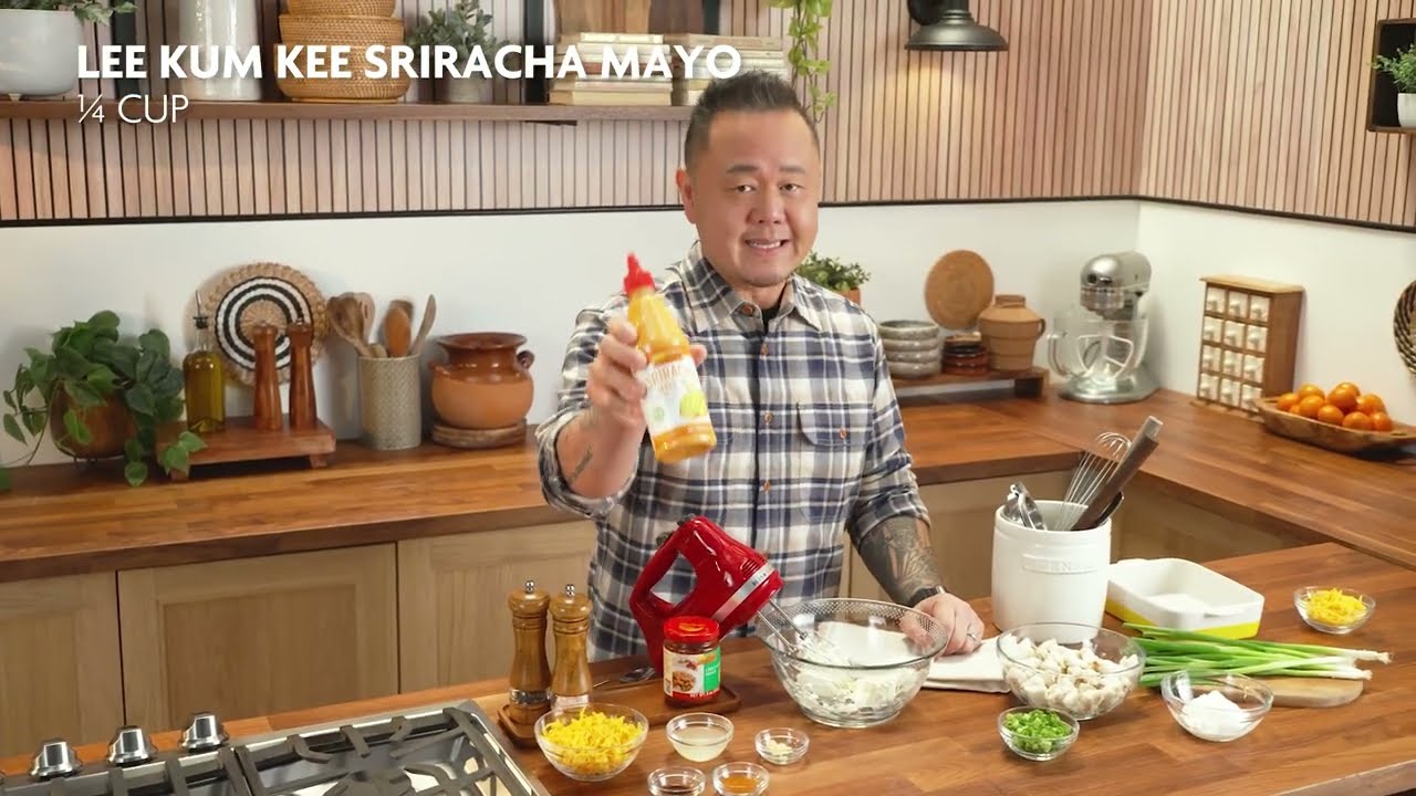 Easy Cheesy Crab Dip Recipe With Jet Tila - YouTube