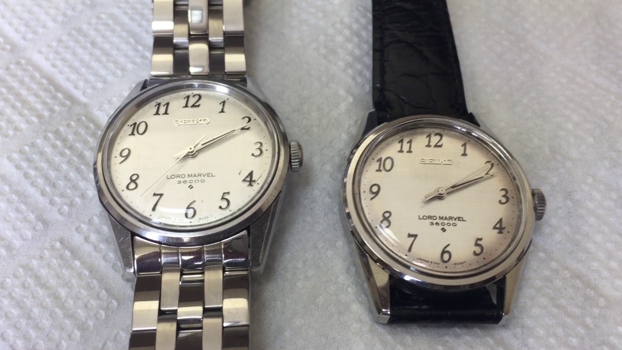 Which do you prefer? Seiko Road Marvel 36000 SEIKO LOADMARVEL Dial