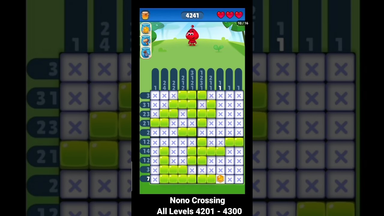 Nono Crossing All Levels 4201 - 4300 - YouTube