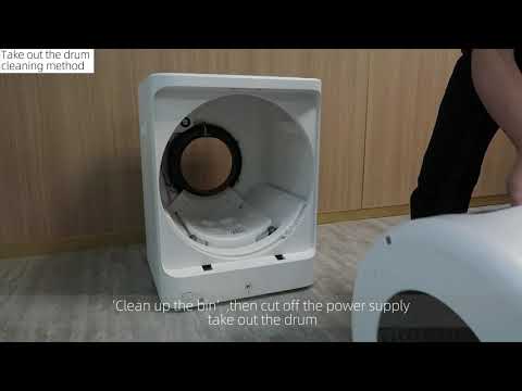 Pet Marvel Magic Cube Smart Cat Toilet - 03 Clean n Maintenance