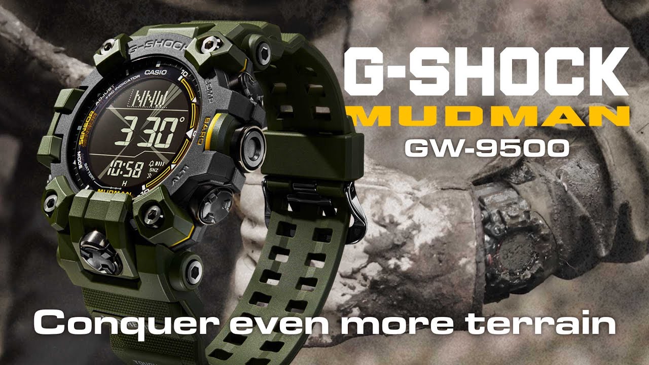 MUDMAN - GW-9500 - マッドレジスト構造 | G-SHOCK 腕時計