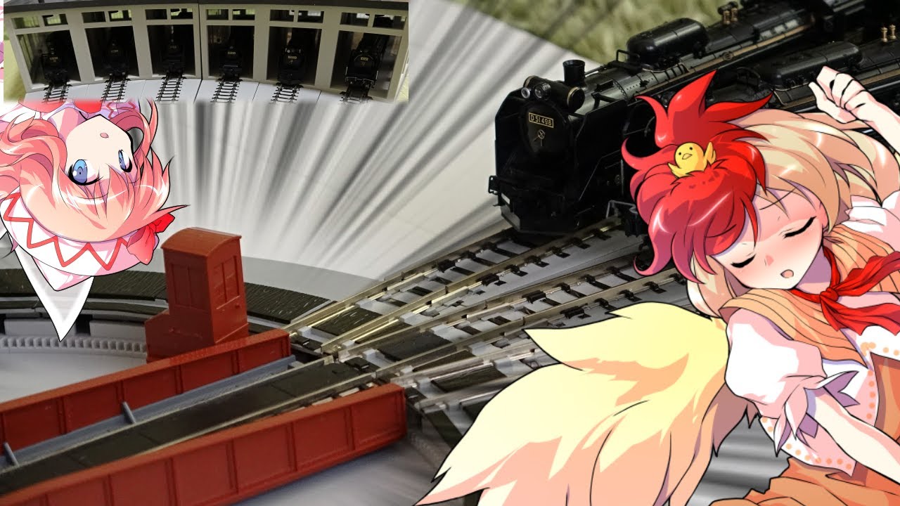 鉄道模型】これぞロマン? KATOの電動ターンテーブルや扇形機関庫等を