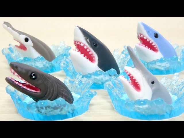 200円以上のクオリティー!! 最恐 危険生物フィギュア 鮫 全5種類