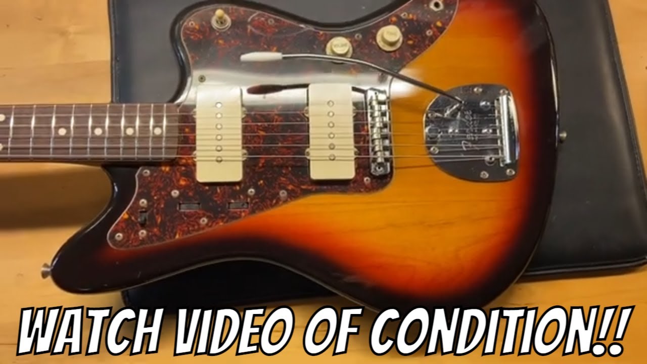 2002 Fender Jazzmaster '62 Vintage Reissue CIJ JM66 Japan 3 Tone