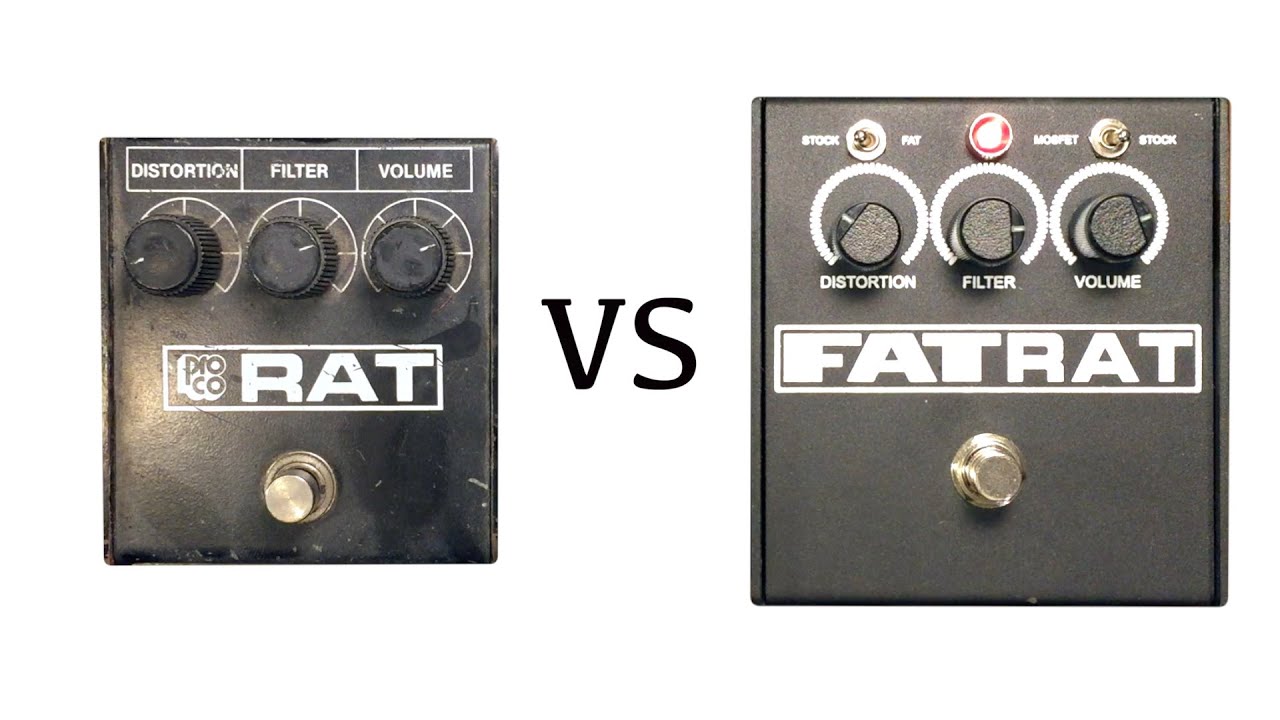 ProCo FAT RAT - 新たに2つの切り替えスイッチを搭載した「RAT