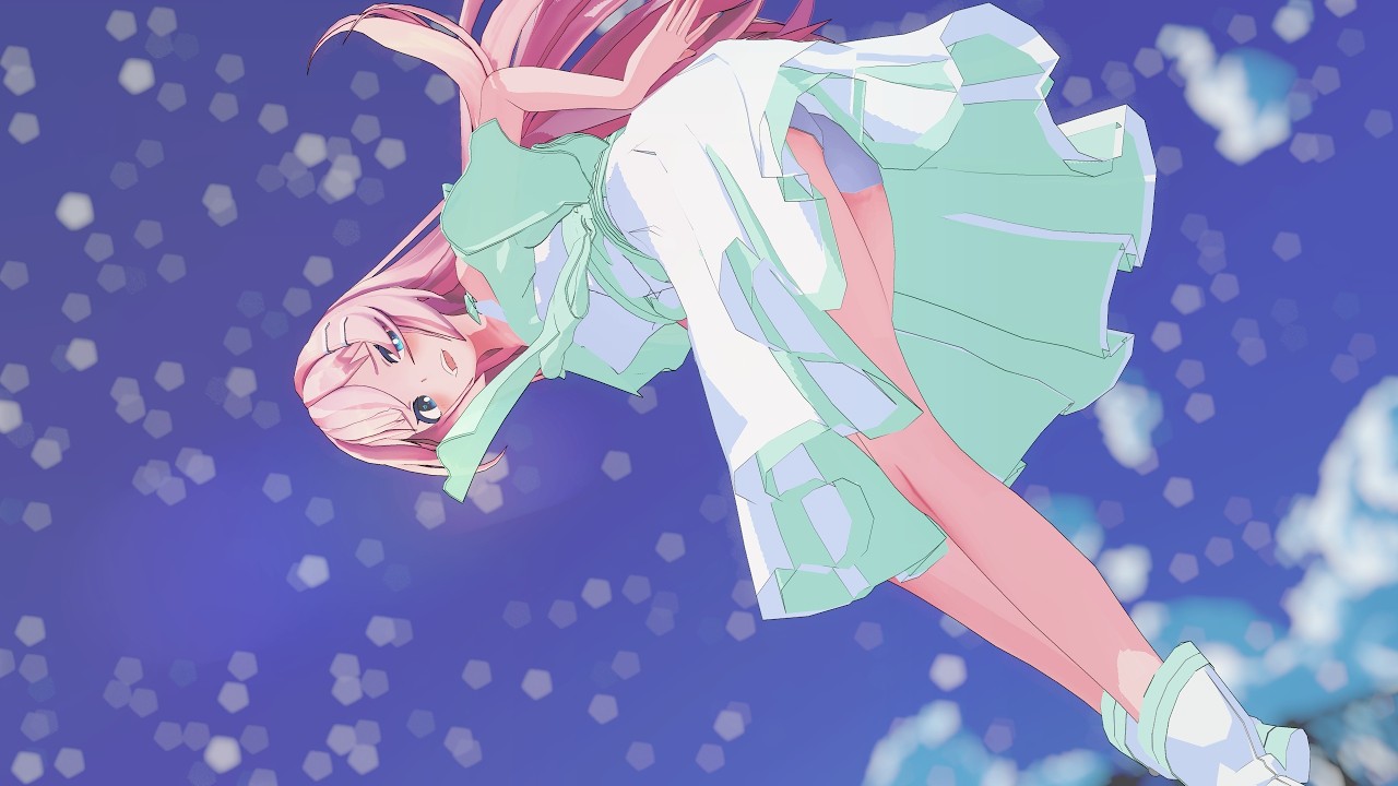 MMD】夏っぽい爽やかルカさんで「Highway Lover」【サワー式巡音ルカ