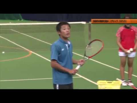 スマッシュは下から受けて打つ （小峯秋二のソフトテニス進化論