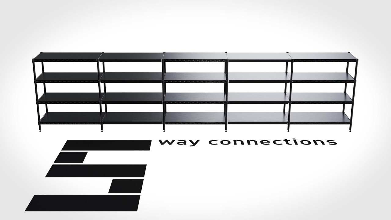 ベーシックシリーズ フラットシェルフ W450×D450mm シェルフ・ブラック