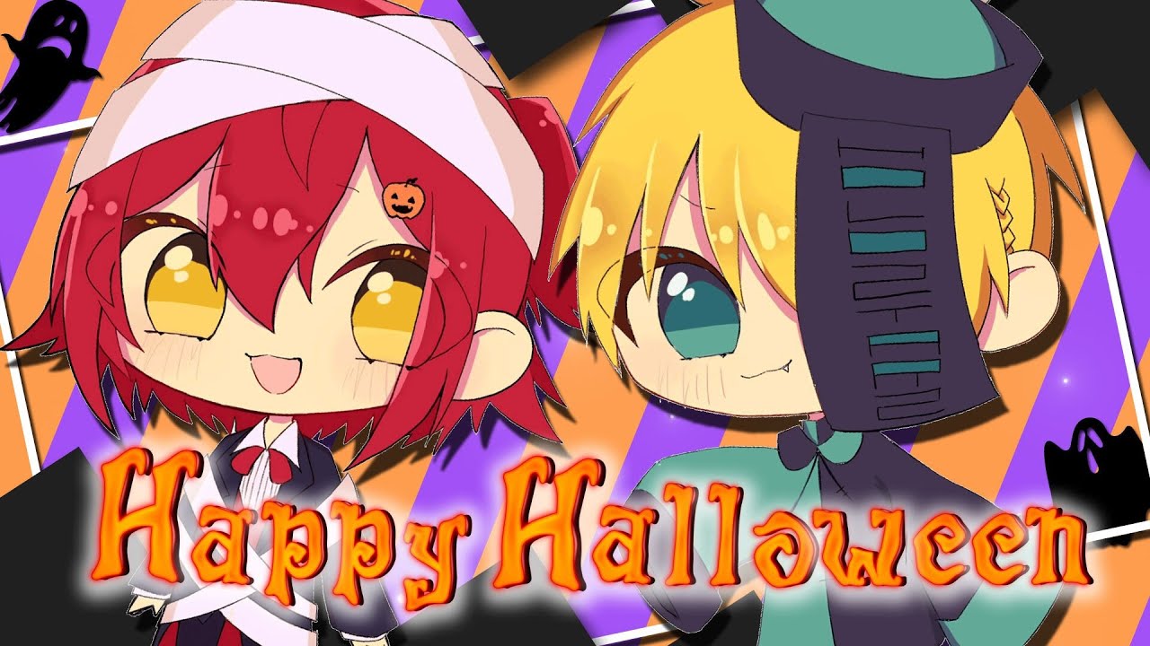 Cover】Happy Halloween【花咲みやび×岸堂天真】 - YouTube