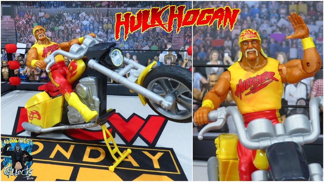 WWE Mattel Hulk Hogan Wrekkin Python Power Slamcycle Unboxing