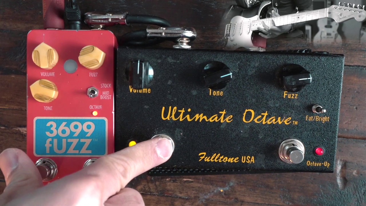 Danelectro 3699 (Foxx Tone Machine) vs. Fulltone Ultimate Octave