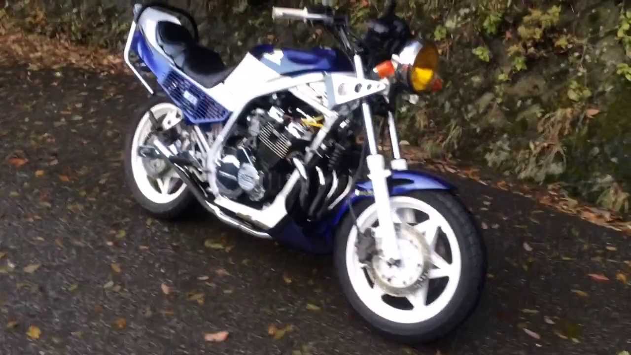 CBR400F イノウエエンデュランス 直管 - YouTube