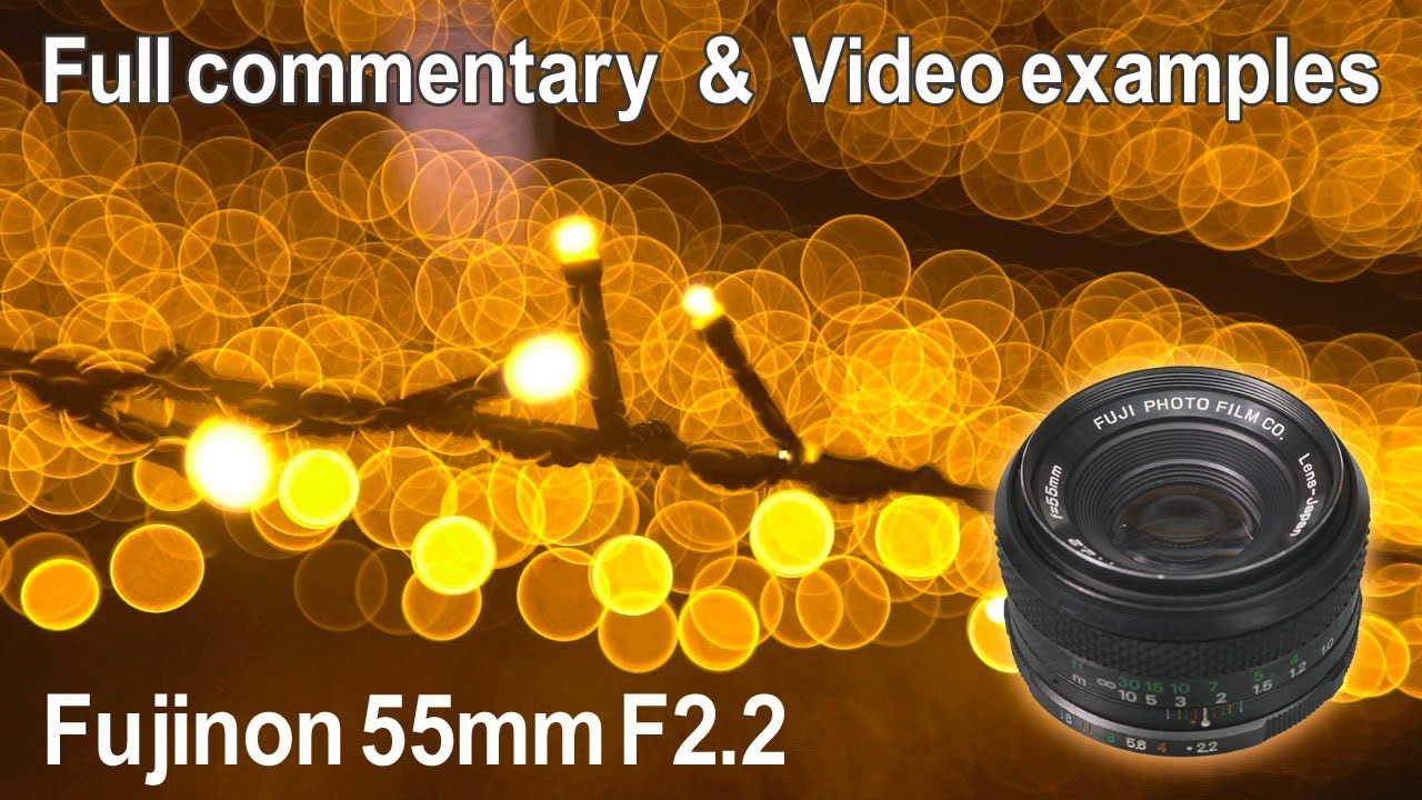 Vintage Lens Review in Video examples / Fujinon 55mm F2.2(M42