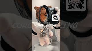 COACH】コーチ キーホルダー バッグ ラメ 星 スター レザー ミニ