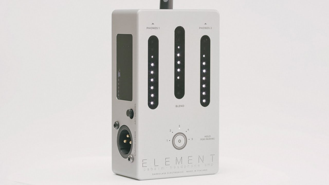 Element Cabsim Headphone Amp – Darkglass