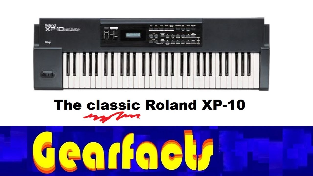 Roland XP10: The big step forward in the 90's - YouTube