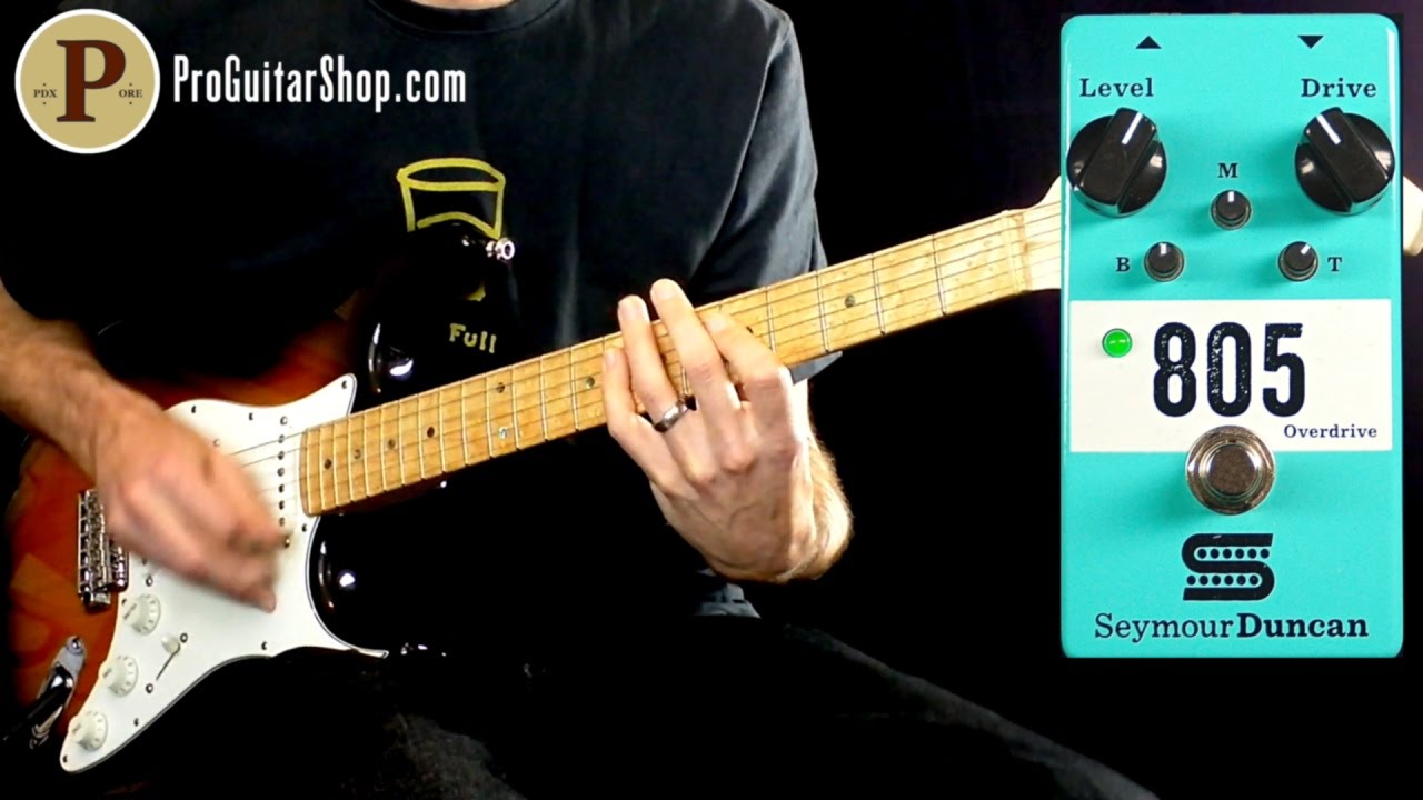 Seymour Duncan 805 Overdrive - YouTube