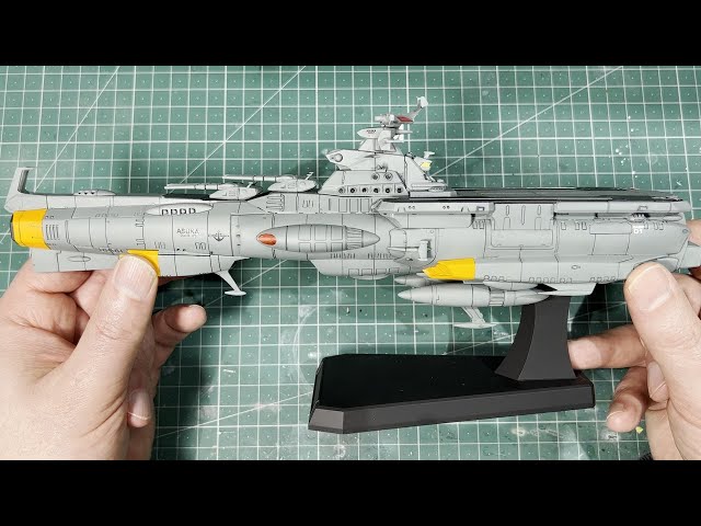 Bandai 1:1000 Asuka From Space Battleship Yamato 2205 - Full Build