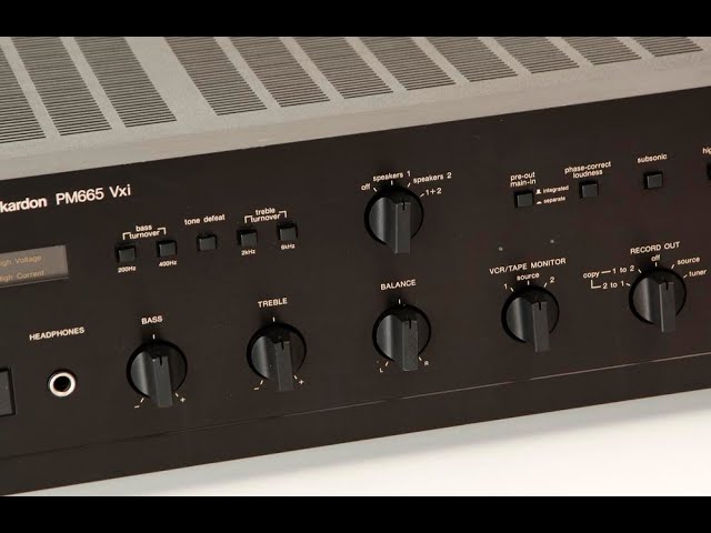 Harman Kardon PM665vxi & PM655vxi - YouTube