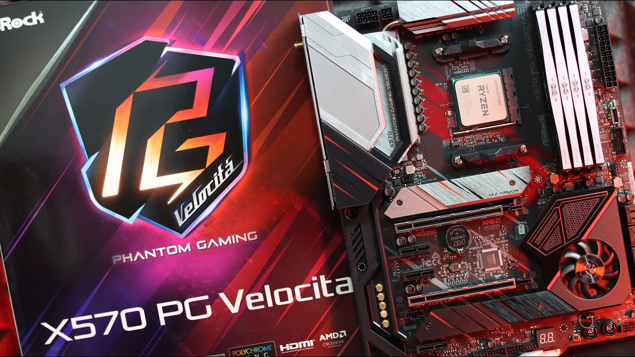 ASRock X570 PG VELOCITA - Overview and Details - YouTube
