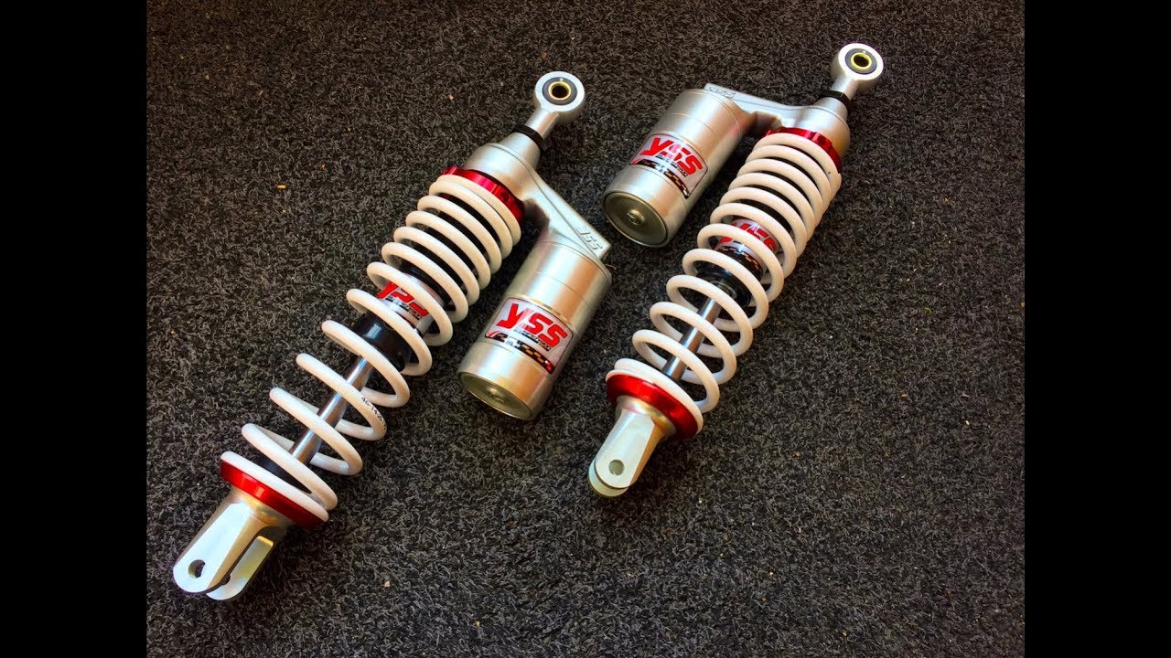 YSS G-Series Rear Shocks Overview - Yamaha Nmax - YouTube