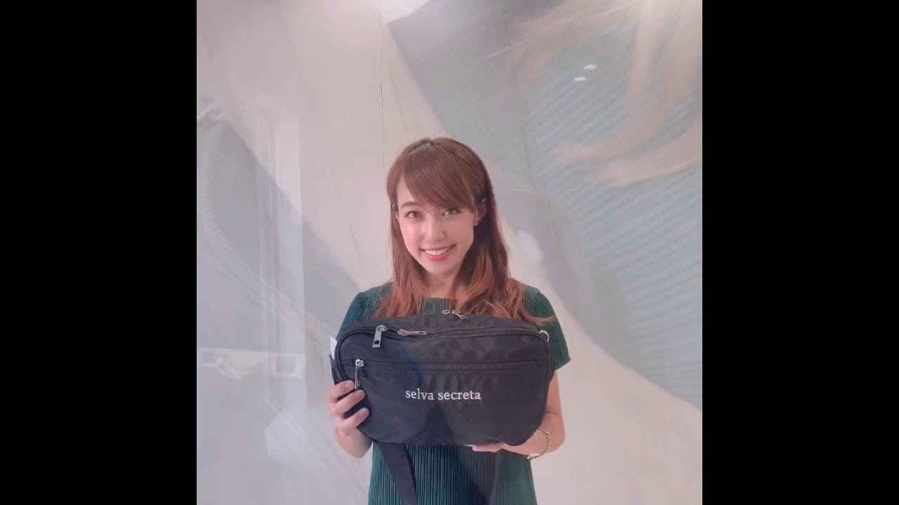 selva secreta】WAIST POUCH(black)