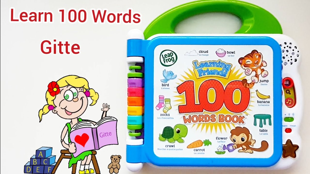 Leap Frog Learning Friends 100 Words Book - Read Aloud for kids