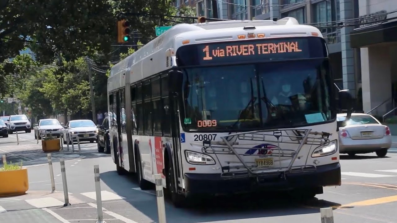 New Jersey Transit: 2020 New Flyer XD60 #20807 on the 1 in Jersey