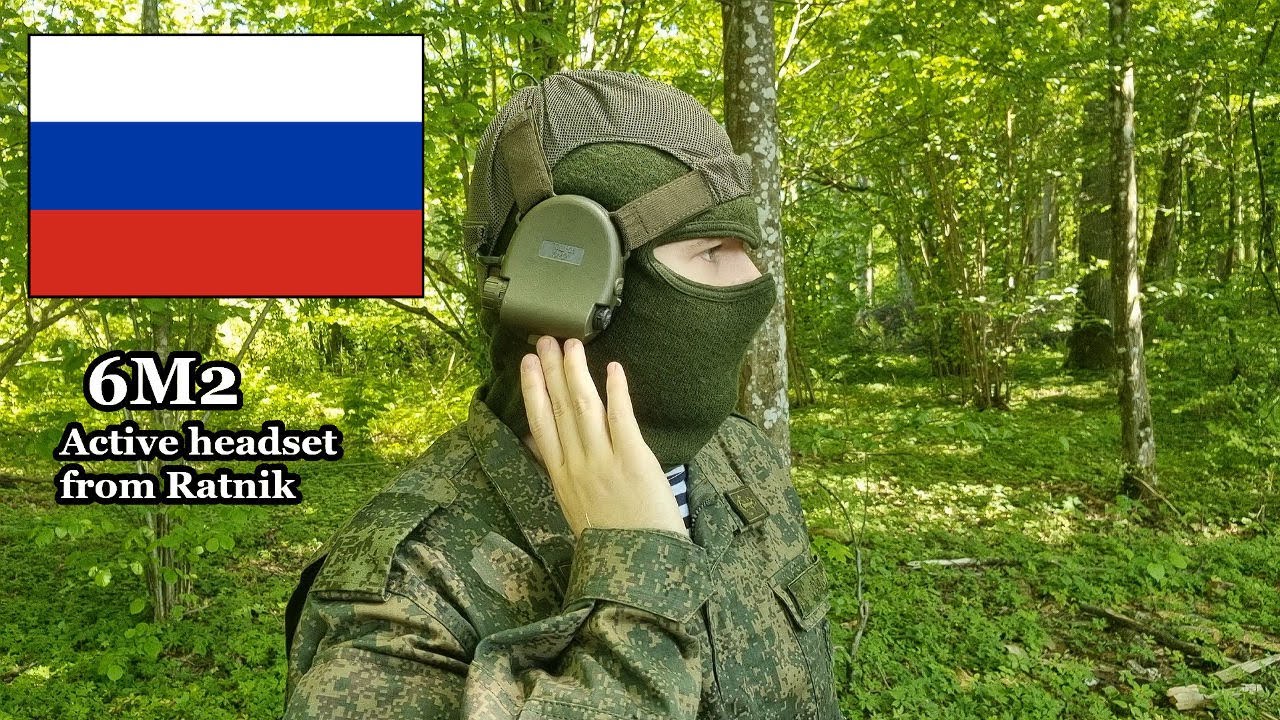GSSh-01 6M2 - active headset from Ratnik - YouTube