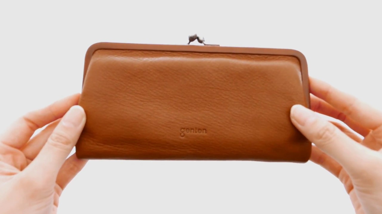 genten(ゲンテン) G soft（Gソフト） がま口長財布 40703（35987