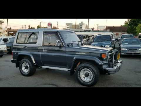 SOLD: 1990 Toyota Landcruiser ZX 73, 1HZ diesel 4200cc, 166,000km