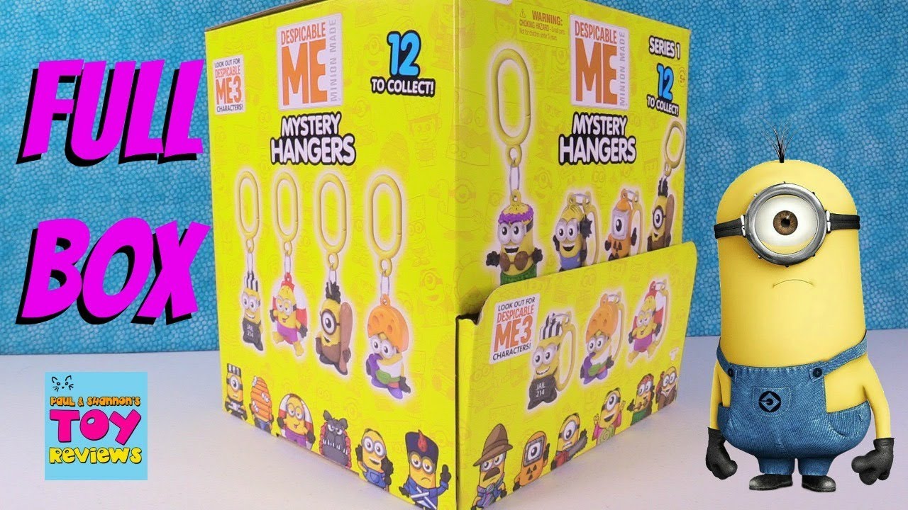 Minions Mystery Hangers Despicable Me 3 Movie Characters Blind Bag