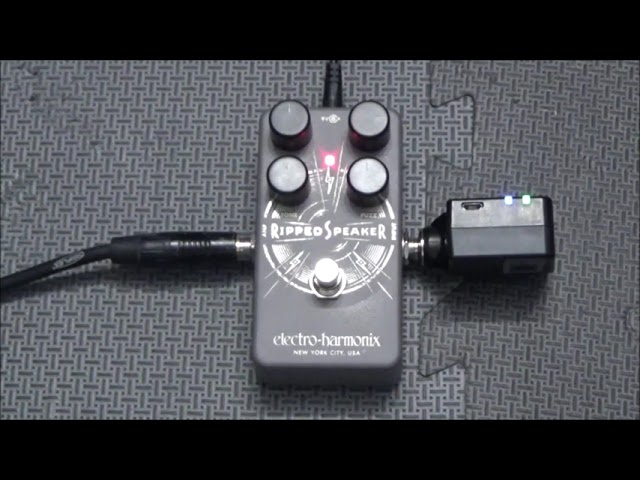 Electro Harmonix Ripped Speaker Guitar Pedal Demo And Review - YouTube