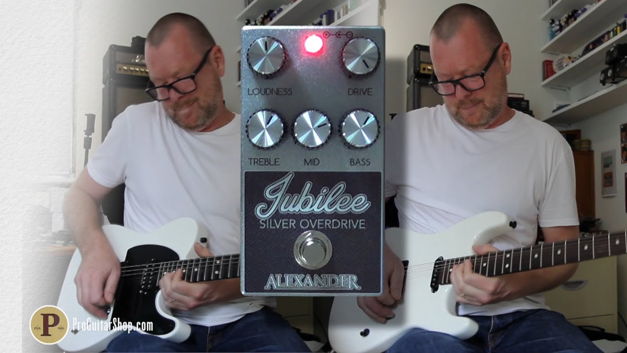 Alexander Pedals Jubilee Silver Overdrive - Marshall Silver
