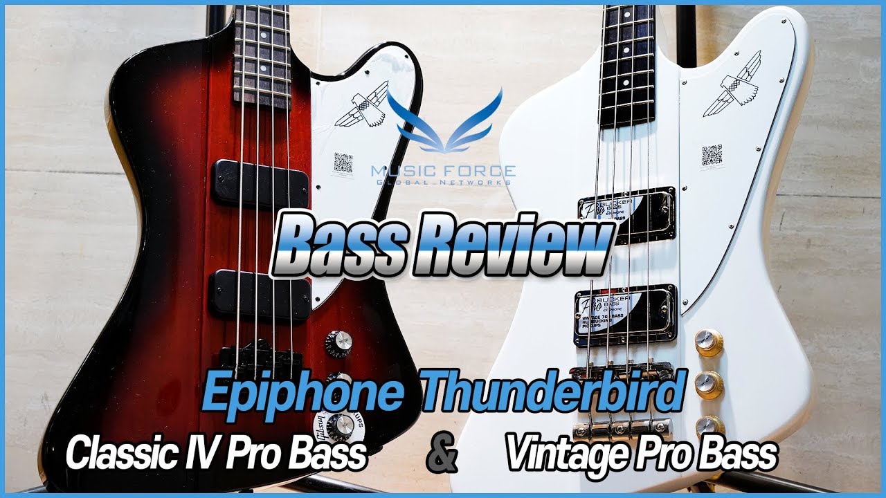 Bass Review] Epiphone Thunderbird Classic IV Pro Bass & Vintage
