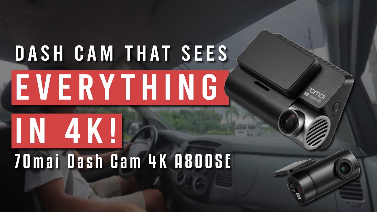 The Dash Cam That Sees EVERYTHING in 4K! | 70mai Dash Cam 4K