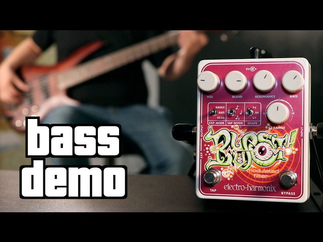 Electro Harmonix Blurst Bass Demo - YouTube