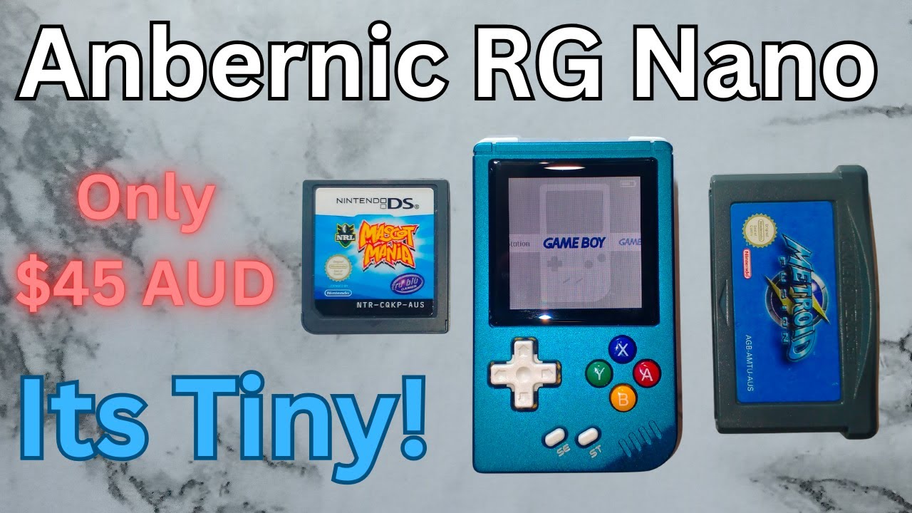 Anbernic RG Nano Unboxing & First Impressions - YouTube