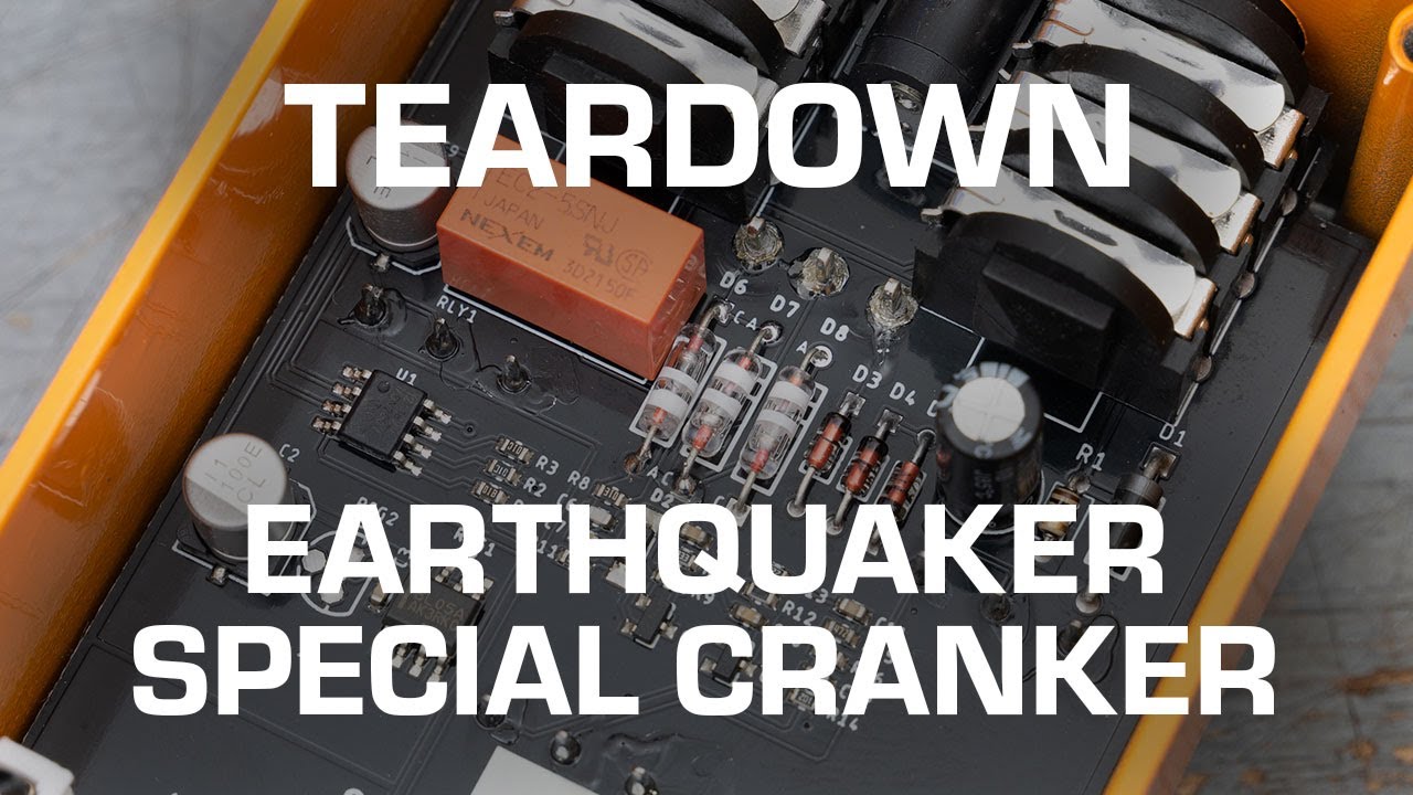 Earthquaker Devices Special Cranker Teardown! See what's inside