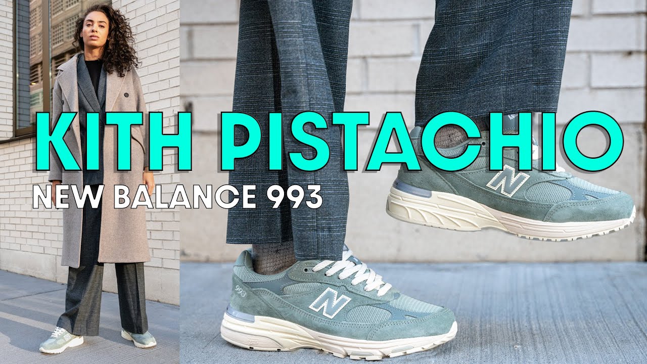 AN EXCLUSIVE SLEEPER PICK? KITH Pistachio New Balance 993 On Foot