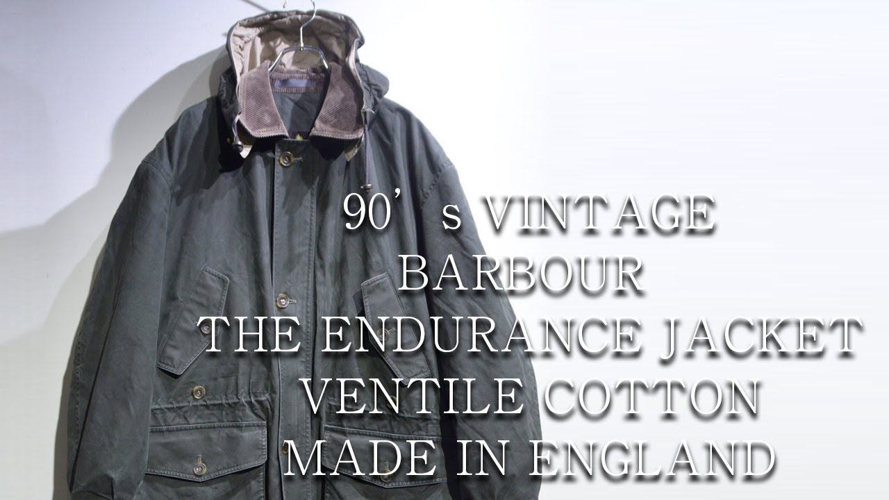 90's Vintage Barbour Ventile Cotton The Endurance Arctic Jacket