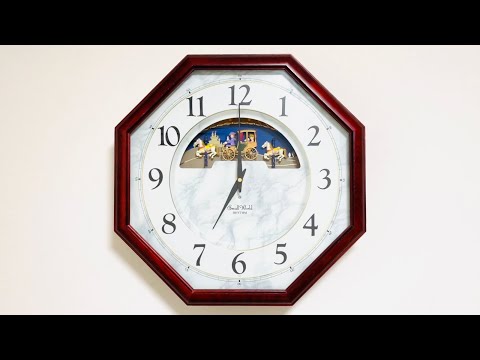 リズム時計 スモールワールドセレモニーDX からくり時計 - YouTube