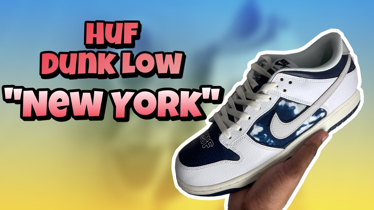 Huff x Nike Dunk Low “New York” | Sneaker Review / Cutting the