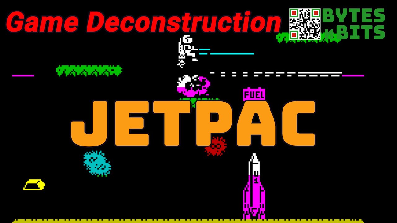 ZX Spectrum Jetpac - Game Deconstruction - YouTube