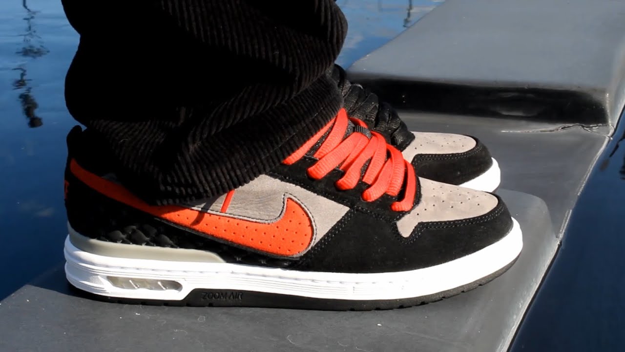 Nike SB P-Rod 1 Black/Flint Grey (Bred) Review and on Feet - YouTube