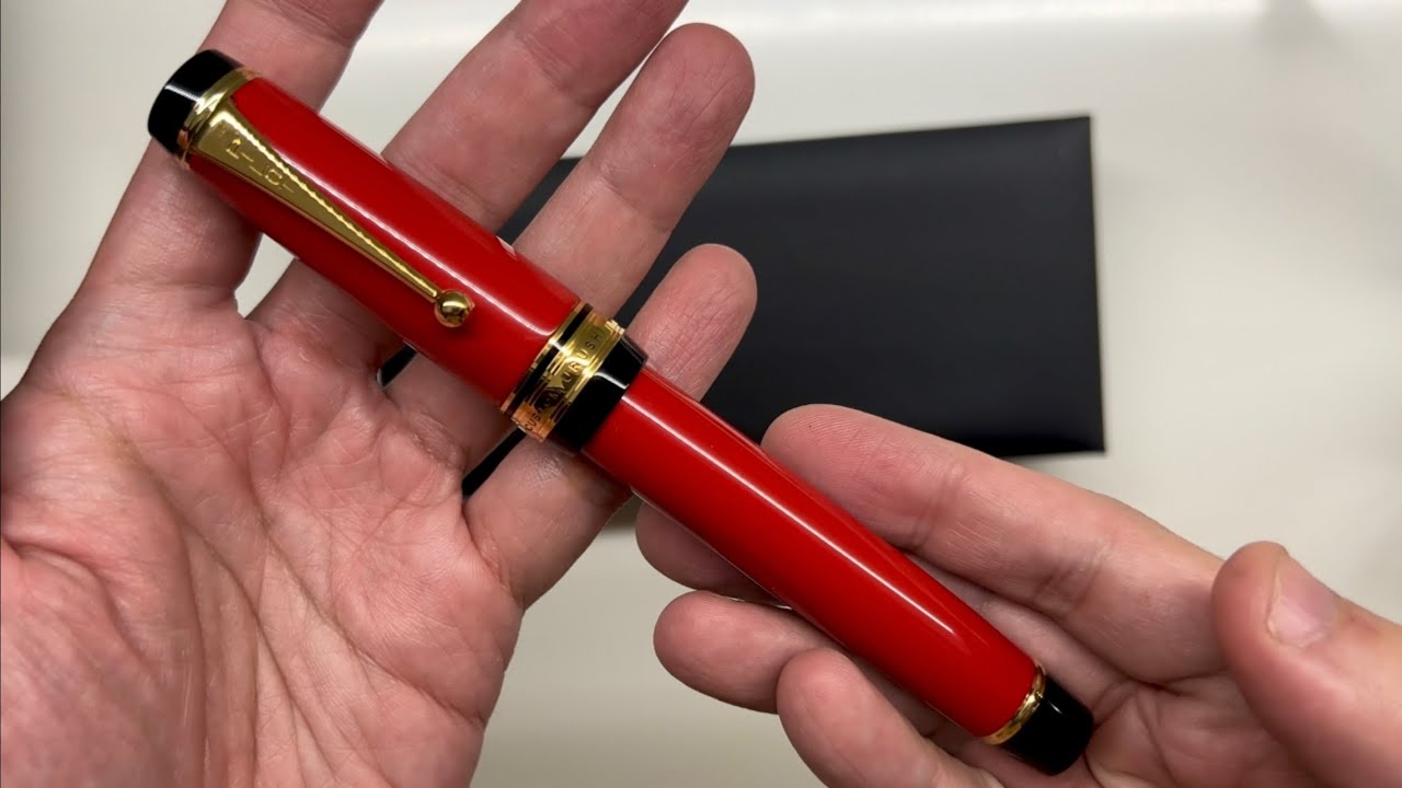 A Few Fair Pens - Pilot Custom Urushi Vermilion Fountain Pen