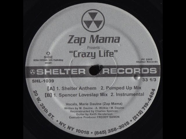 Zap Mama – Crazy Life (Spencer Loveslap Mix) (2002) - YouTube